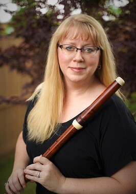 Kelly Nivison Roudabush, baroque flute